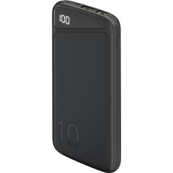 acumulator extern slimline, 10000 mah, usb-c, 2x usb-a, goobay