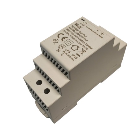 sursa in comutatie ac-dc pe sina din 30w 24v 1.25a well