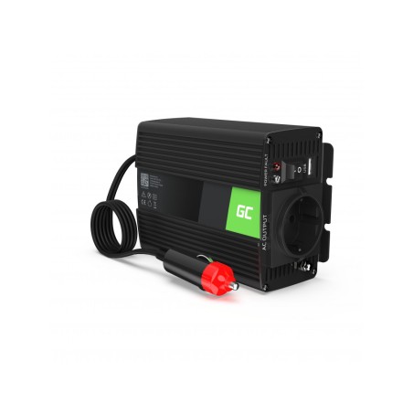 invertor de tensiune 12v -  230v, 150w, inv06, greencell