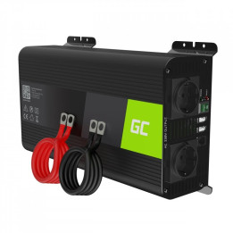 invertor de tensiune 12v -  230v, 1000w, sinus pur, invgc09, greencell pro