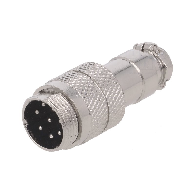 Conectori, Mufă pentru microfoane tată PIN: 8 pe cablu drept -1, dioda.ro