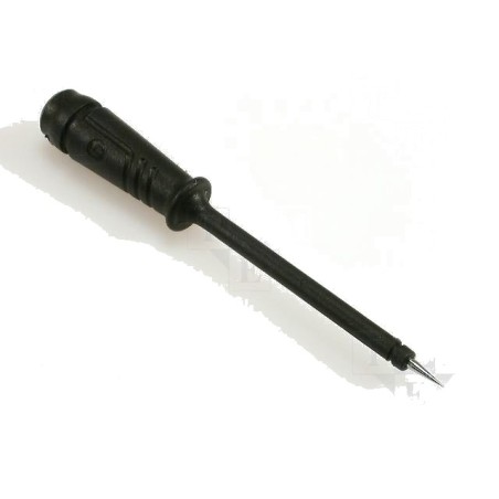 Vârfuri, rezistente, letconuri, duze aer cald, Terminal de măsurare neagră Diam.vârf: 2mm 60VDC 50mΩ -1, dioda.ro