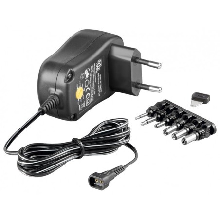 alimentator universal 3-12 v 6 adaptoare goobay