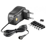 alimentator universal 3-12 v 6 adaptoare goobay