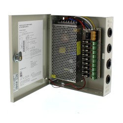 sursa in comutatie ac-dc cu cutie 120w 12v 10a 9 canale well