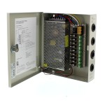 sursa in comutatie ac-dc cu cutie 120w 12v 10a 9 canale well