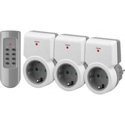 set 3 prize programabile + telecomanda goobay