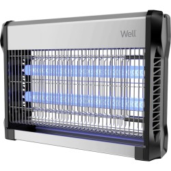 aparat electric impotriva insectelor cu lumina uv, 20w, 80mp, 220-240v, 50hz, well