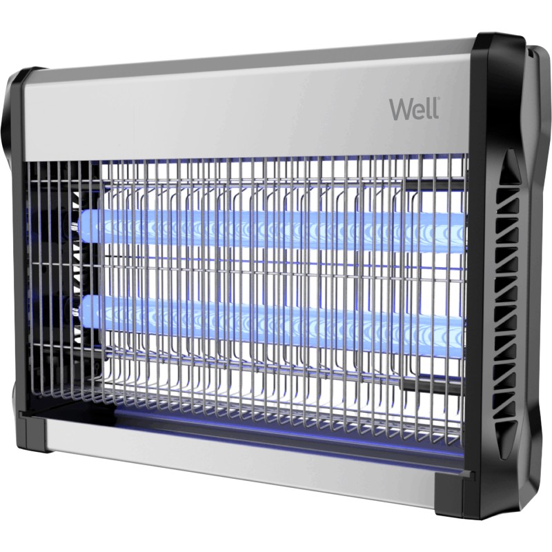 aparat electric impotriva insectelor cu lumina uv, 20w, 80mp, 220-240v, 50hz, well