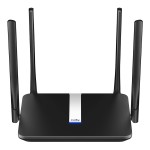 router wireless ac1200 dual band, 4g, 4 antene externe, lt500 cudy