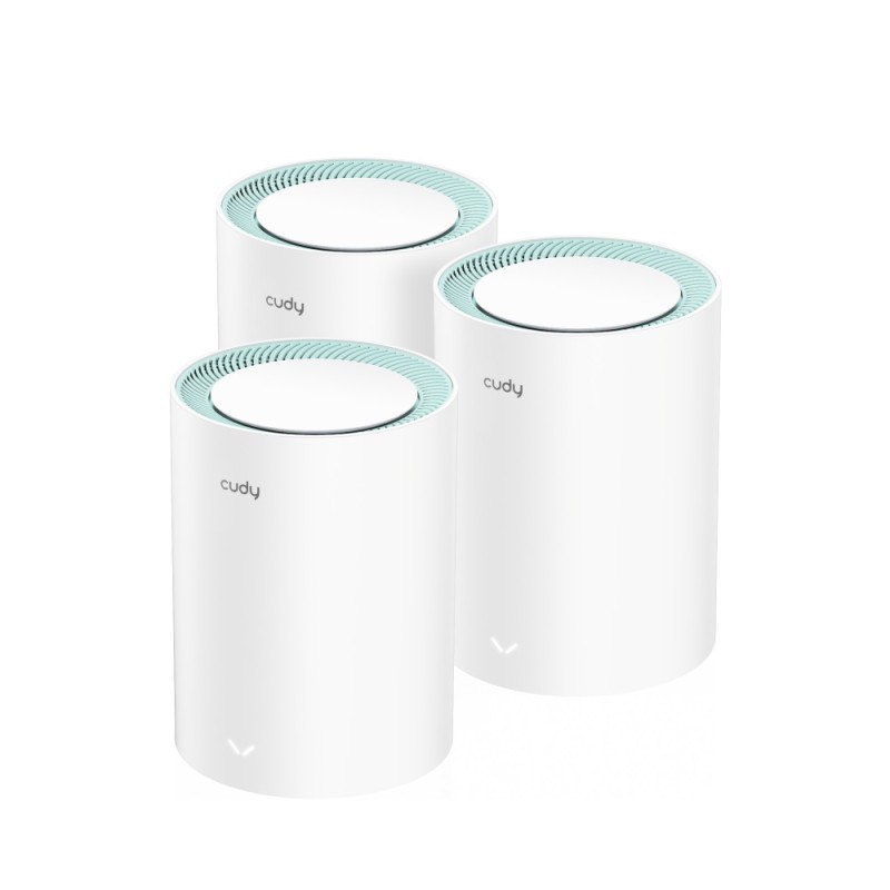 sistem mesh wi-fi pentru intreaga casa ac1200 gigabit m1300(3-pack) cudy