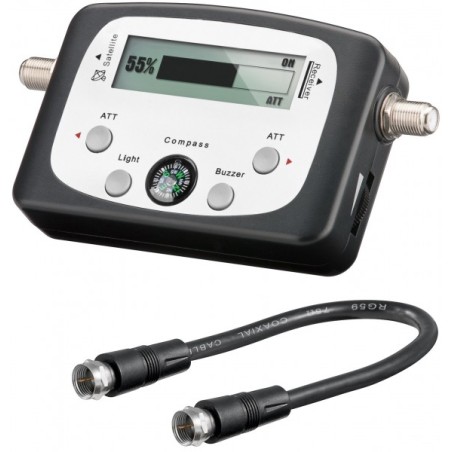 locator satelit cu afisaj digital, goobay