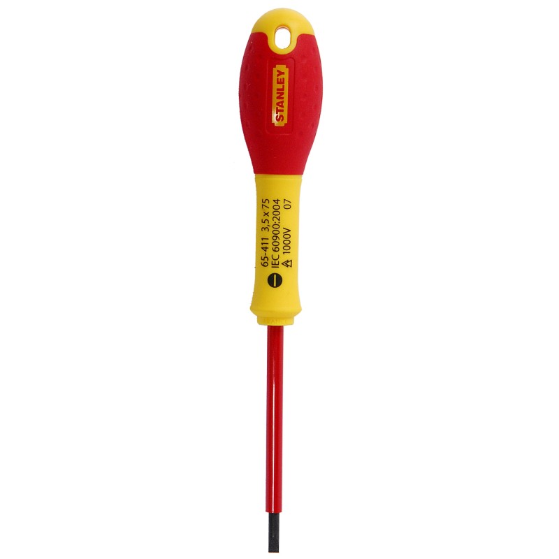surubelnita izolata fatmax 1000v, 3.5x75mm, 0-65-411 stanley surubelnita izolata fatmax 1000v, 3.5x75mm, 0-65-411 stanley