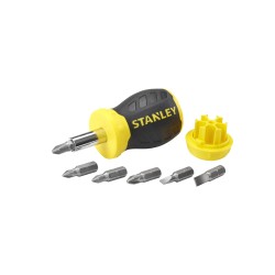 surubelnita magnetica multibit cu 6 varfuri, 0-66-357 stanley