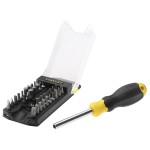 surubelnita multi-bit 34 piese, stht0-70885 stanley