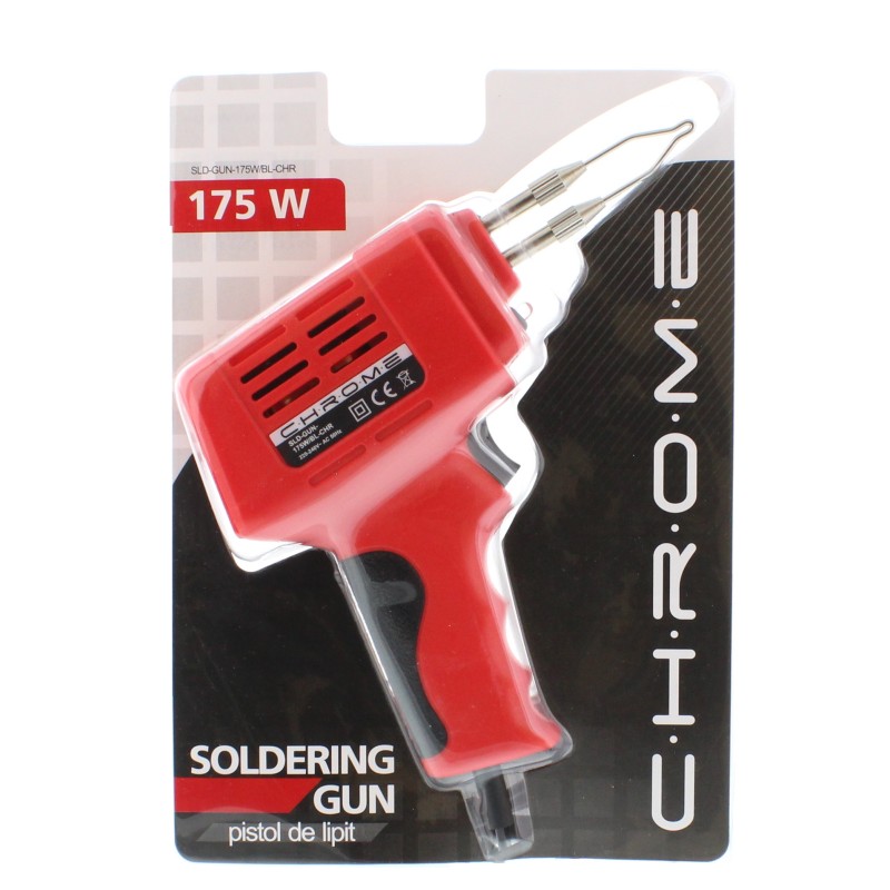 pistol de lipit 175w in blister, chrome