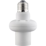 dulie e27 cu senzor de lumina si microunde, alb, goobay