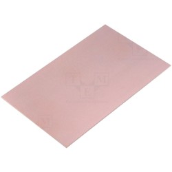 home, Laminat FR4 1mm L: 160mm W: 100mm Acoperire: cupru -1, dioda.ro