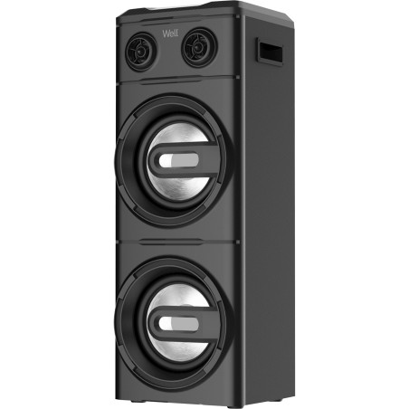 boxa bluetooth, 800w, usb, fm, tws, gala well