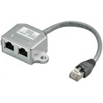 spliter de retea 1xrj45 - 2 x rj45 cat5 goobay