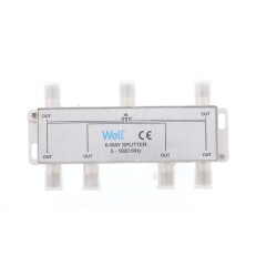 spliter semnal tv 6 cai 1000 mhz, well