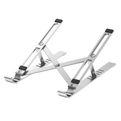 stand laptop choetech h045 pana la 15.6", reglabil, aluminiu