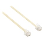 cablu telefon mufat, rj11 4/6, 5m, set 6 blistere, well