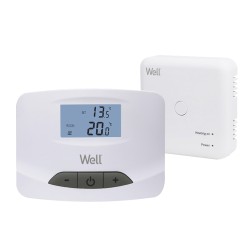 termostat electronic cu afisaj digital wireless well