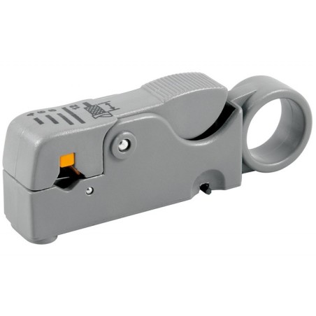 dezizolator cablu coaxial cu 2 lame