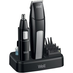 trimmer pentru nas, urechi, barbie, mustata, sprancene well groovy, cu baterie aa