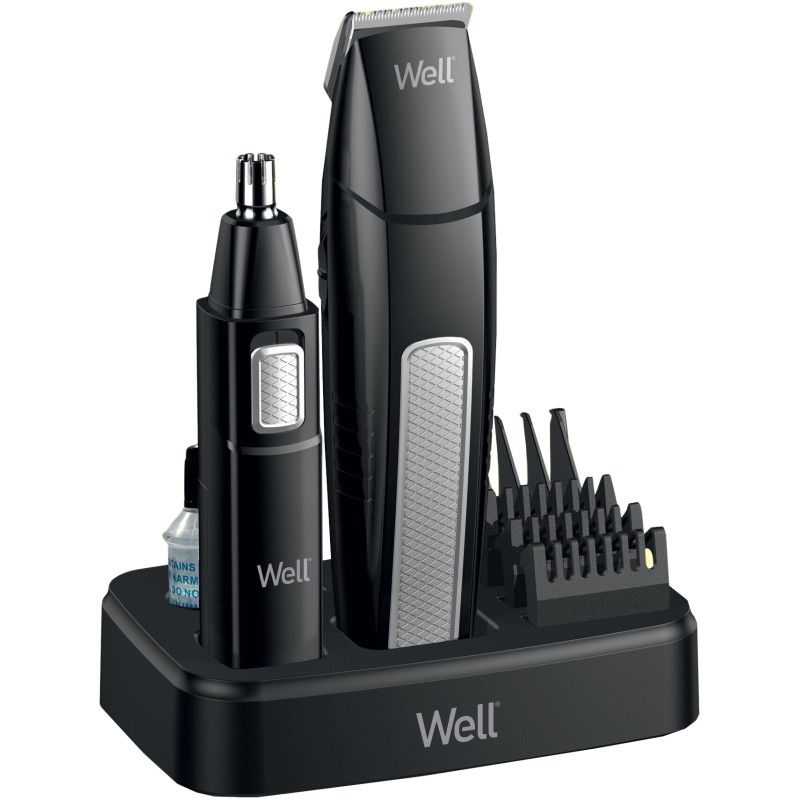 trimmer pentru nas, urechi, barbie, mustata, sprancene well groovy, cu baterie aa