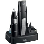 trimmer pentru nas, urechi, barbie, mustata, sprancene well groovy, cu baterie aa