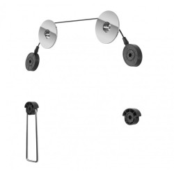 suport tv de perete goobay 37-70" (94-178 cm), max. 50kg