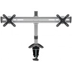 suport pentru 2 monitoare de birou goobay, 13-27" (33-68cm), reglabil pe inaltime, max. 8kg