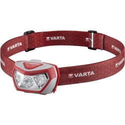lanterna led frontala varta outdoor sports h20 pro + 3x aaa longlife power