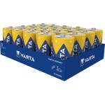 baterie alcalina industriala r20 (d) varta, set 20 bucati/cutie