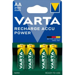 acumulator r6 (aa) 2100mah ready2use 4 buc/blister 56706 varta