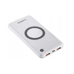 acumulator extern powerbank, 10000mah, incarcare wireless 10w, 1x usb-c, 2x usb-a qc 3.0, 57913 varta