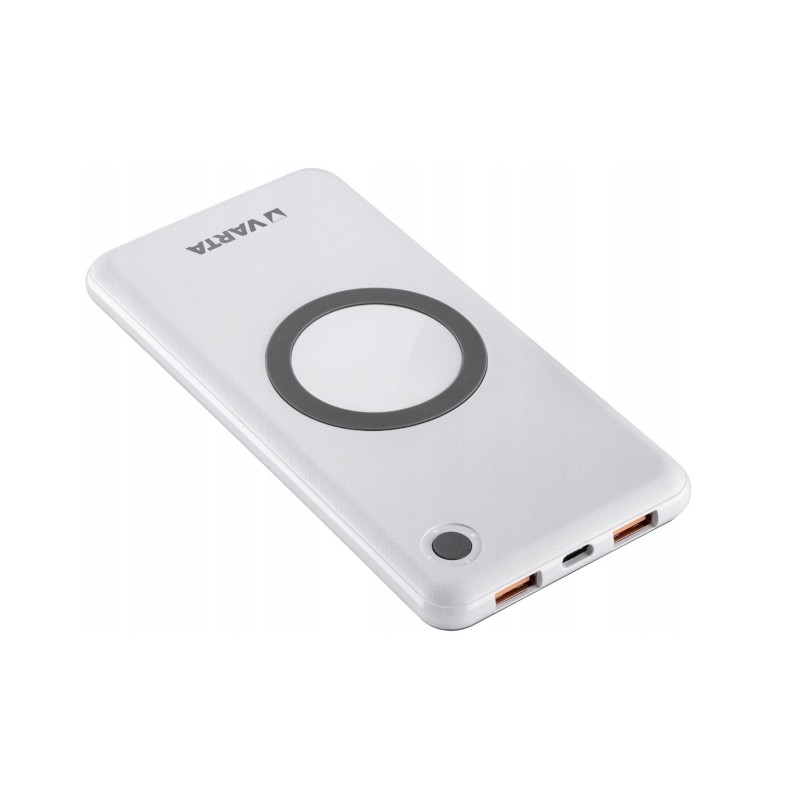 acumulator extern powerbank, 10000mah, incarcare wireless 10w, 1x usb-c, 2x usb-a qc 3.0, 57913 varta acumulator extern powerbank, 10000mah, incarcare wireless 10w, 1x usb-c, 2x usb-a qc 3.0, 57913 varta