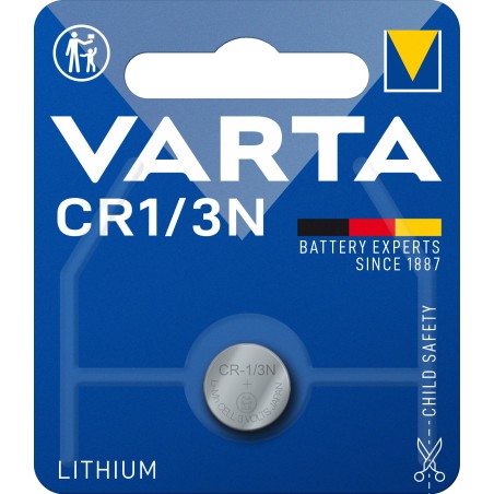 baterie buton litiu cr1/3n 11.6x10.8mm varta