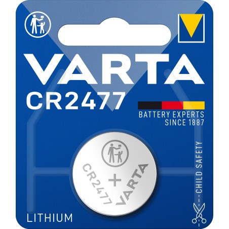baterie buton litiu cr2477 3v 1 buc/blister varta