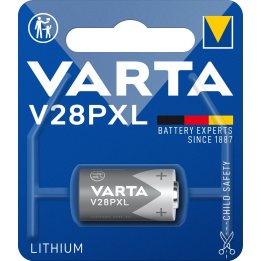 baterie cu oxid de argint, 6v, 170mah, v28pxl varta