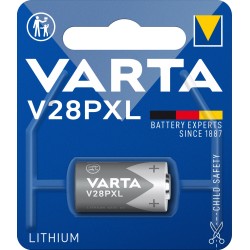 baterie cu oxid de argint, 6v, 170mah, v28pxl varta