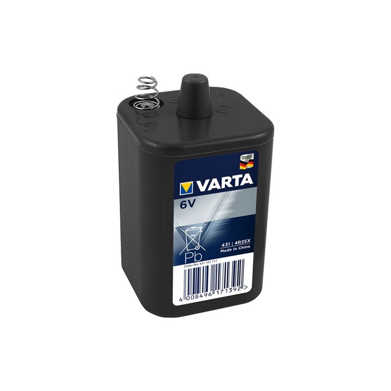 baterie proferionala cu arc, 6v 4r25  8500mah varta