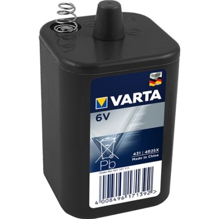baterie proferionala cu arc, 6v 4r25  8500mah varta