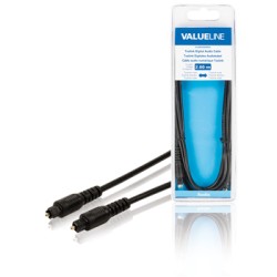 cablu audio digital toslink tata -  toslink tata 2.00 m negru