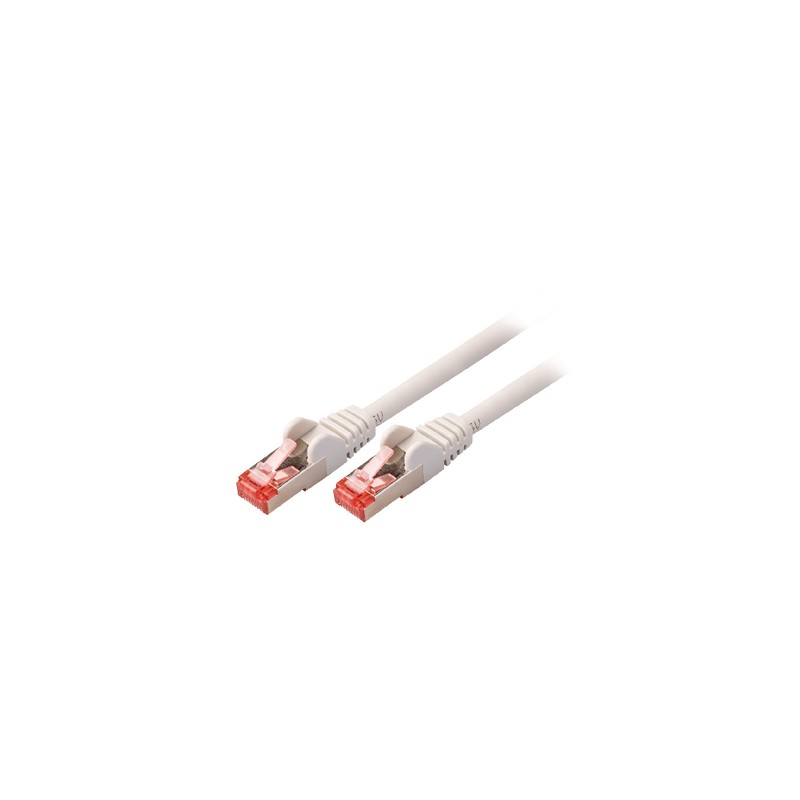 cablu de retea s/ftp valueline, cat6, patch cord, 10m, gri