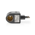 adaptor 220v-12v bricheta auto, nedis adaptor 220v-12v bricheta auto, nedis