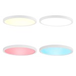 plafoniera rotunda smart wi-fi nedis, 29cm, 1800lm, 18w, rgb, 2700 - 6500k plafoniera rotunda smart wi-fi nedis, 29cm, 1800lm, 18w, rgb, 2700 - 6500k