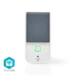 priza smart wifi pentru exterior nedis, ip44, 16a, soclu tip e, fr